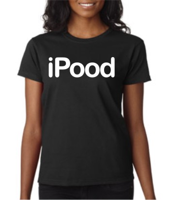 iPood Ladies Short Sleeve Shirt